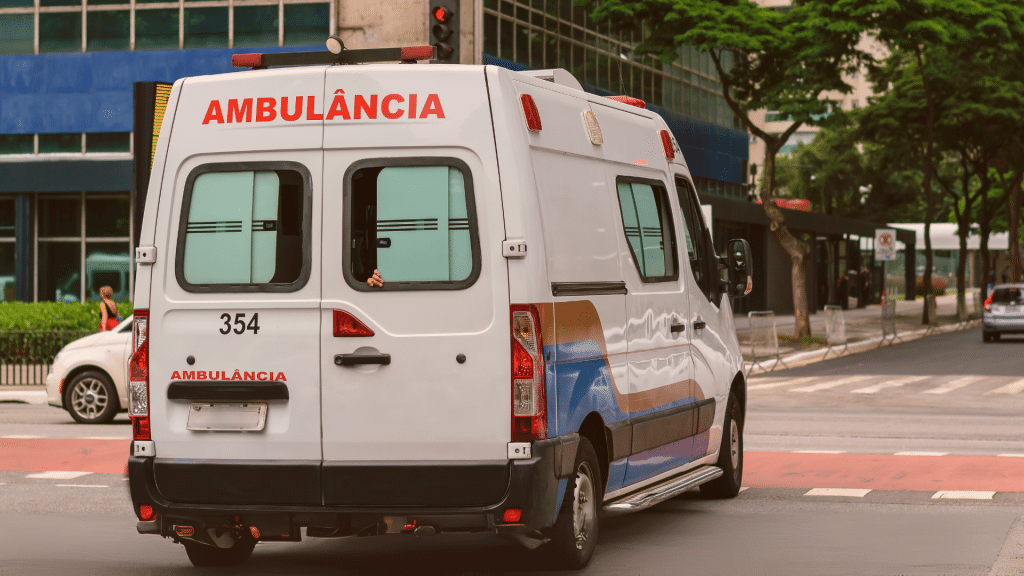 condutor de veículo de emergência